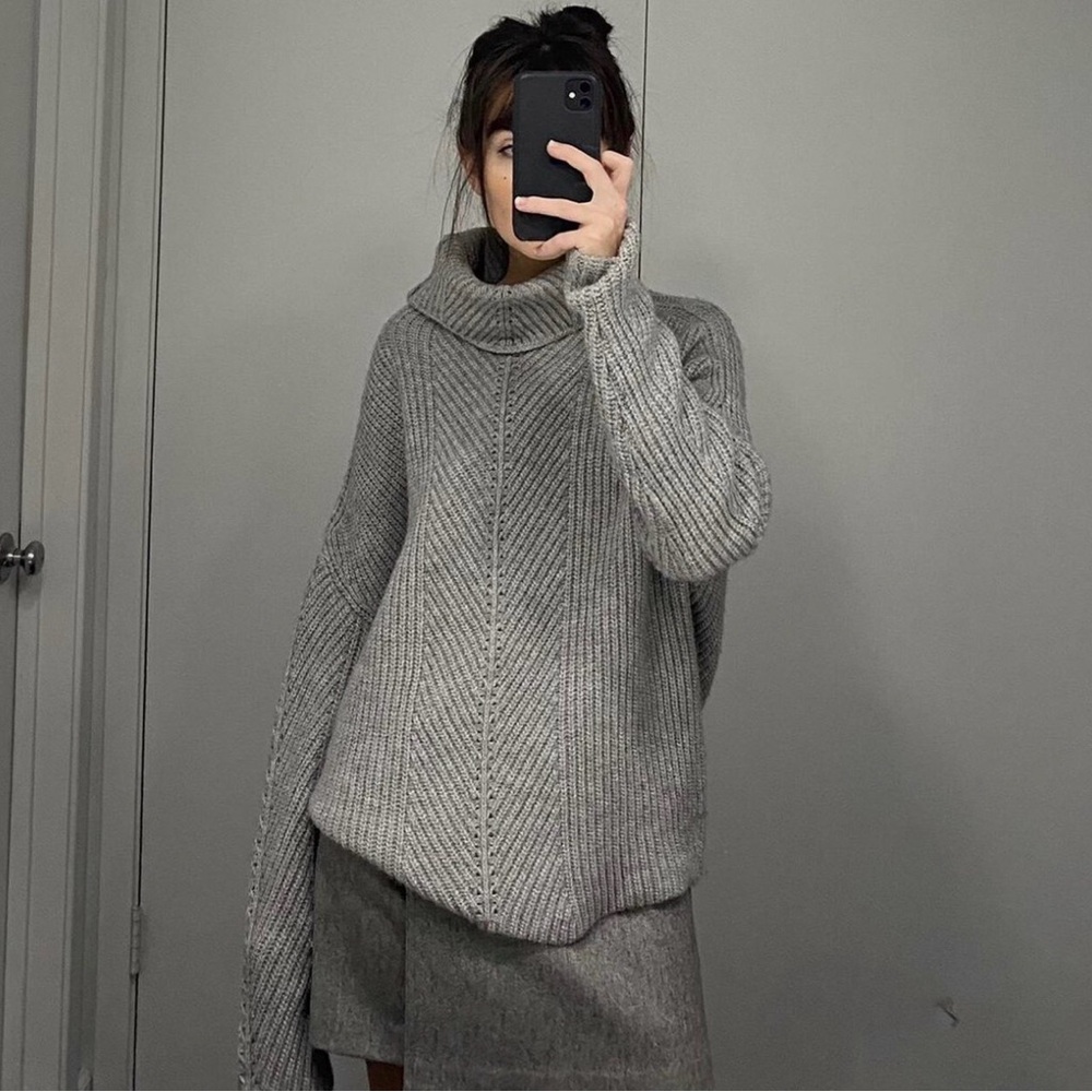 MAJE Matignon Gray Women's Sweater
